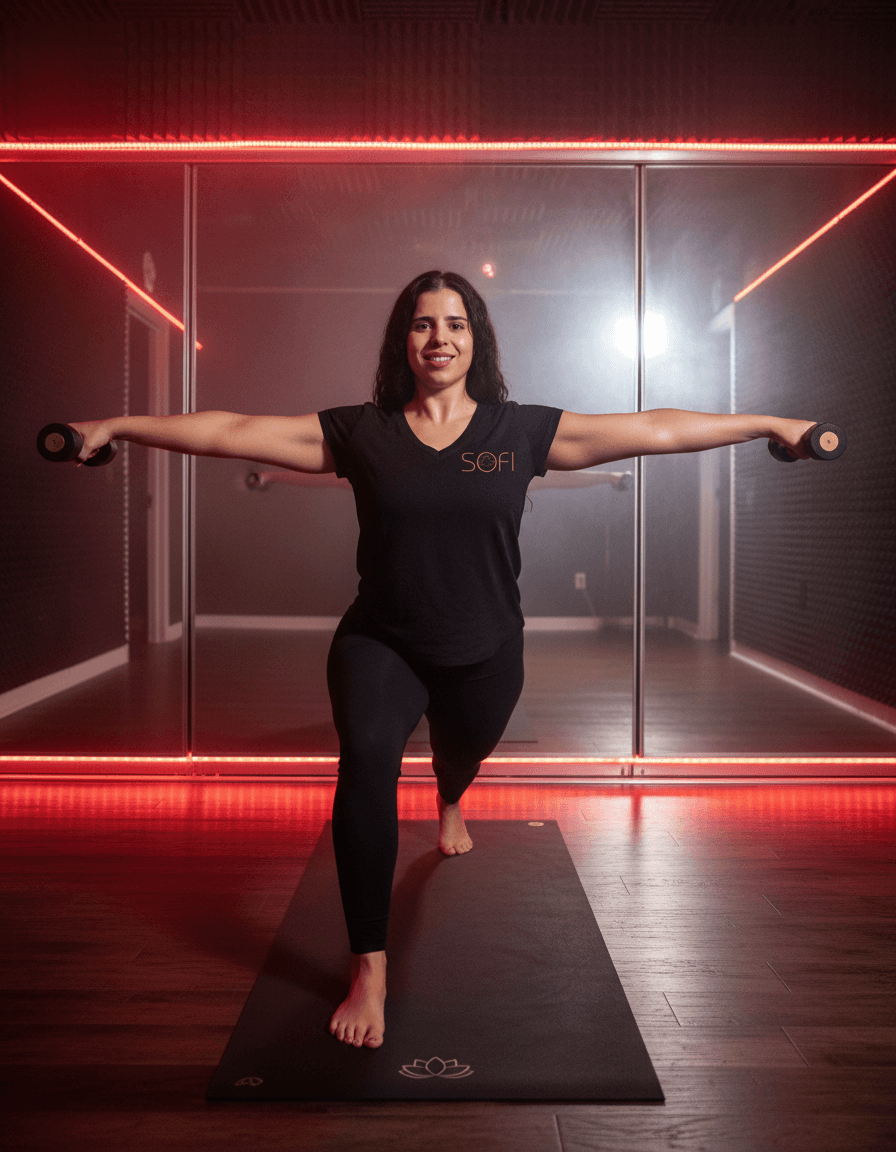 Marzie Zare portrait at Sofi Fitness